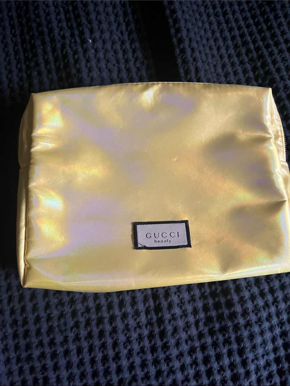 Iridescent Cosmetic Pouch
